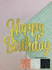 Happy Birthday Classic Cake Topper