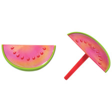 Watermelon Cake or Cupcake Toppers (6pc)*