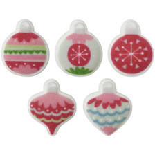 Christmas Ornament Pressed Sugars (12 pc)