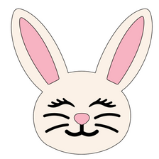 Cute Bunny Head Cutter (Multiple Sizes)