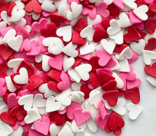 Jumbo Heart Confetti Mix (100g)