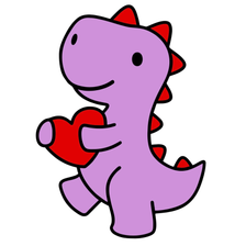 Love Dino Cutter
