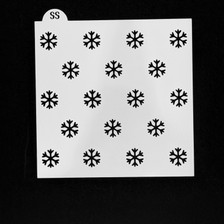Snowflake Pattern Stencil