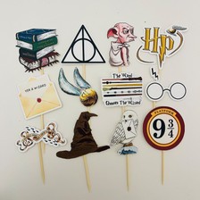 Harry Potter Cupcake Toppers (12pc)