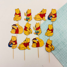 Winnie the Pooh Cupcake Toppers (12pc)