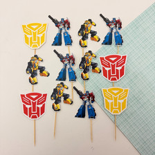 Transformers Cupcake Toppers (12pc)