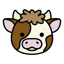 Cute Cow Head Cutter