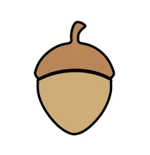 Acorn Cutter (Multiple Sizes)