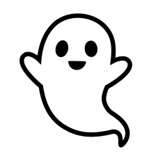Halloween Ghost Mini Cutter