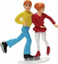 Figure Skating Couple Cake Topper*