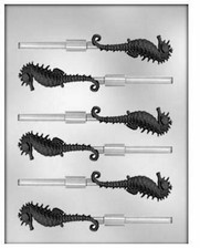Seahorse Chocolate Mold Lolly