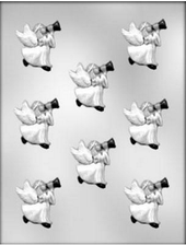 Angel Trumpeting Chocolate Mold*