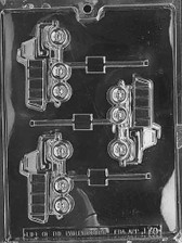 Dump Truck Chocolate Mold Lolly