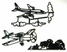 Vehicle Airplanes Patchwork Cutters Set ( 6 pc )*