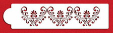 Fleur De Lis Side #4 Cake Stencil*