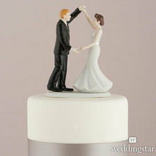 "Dancing the Night Away" Wedding Cake Topper
