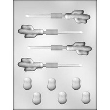 Cactus and Rocks Chocolate Mold Lolly