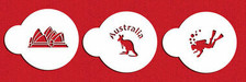 Down Under Australia Cookie Stencil Set*