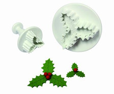 Holly Leaf Plunger Cutter Set ( 2 pcs )