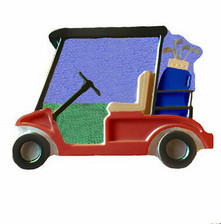 Plastic Golf Cart Cake Pan*