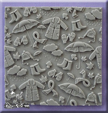 Rainy Day Panel Silicone Mold*