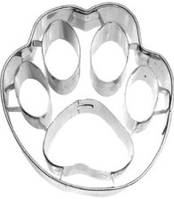 Dog Paw Detailed Cookie Cutter