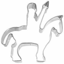 Knight on Horse Cookie Cutter*