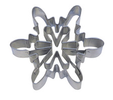 Snowflake "A" Detailed Cookie Cutter