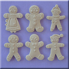 Gingerbread People Silicone Mold*