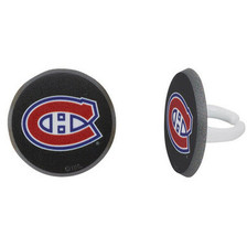 Montreal Canadiens Cake or Cupcake Topper ( 6 pc )