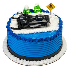 Snowmobile Cake Topper*