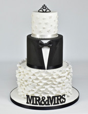 Mr & Mrs Curved Gumpaste Cutters 