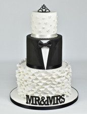 Mr & Mrs Curved Gumpaste Cutter Set