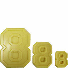 Number 8 Collegiate Chocolate Mold*