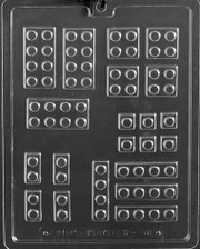 Building Blocks ( Lego ) Pieces Chocolate Mold
