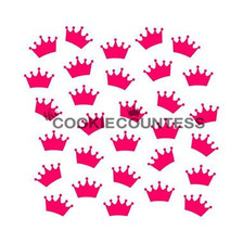 Crowns Cookie Stencil