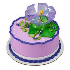 Tinkerbell in Flower Cake Topper