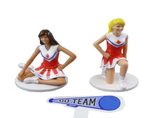 Cheerleader Cake Topper