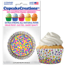 Fun Dots Cupcake Liners ( 32 pcs )
