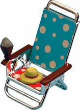 Beach Chair Cake Topper