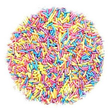Pastel Mixed Shimmer Jimmies Bulk ( 100 g )