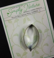 Dahlia ( Yellow Ball ) Petal Gumpaste Cutter 