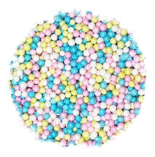 Assorted Shimmer Pearls 3 - 4 mm Bulk ( 100 g )