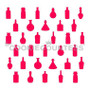 Posion Bottles Repeat Cookie Stencil*