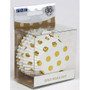 Gold Polka Dot Foil Cupcake Liners 