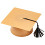 Gold Grad Hat Cake Topper (1 pc)