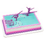 Gymnastics Flip Cake Topper (3pc)