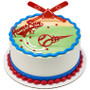 Baseball Home Run Cake Topper (3pc)