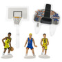 Basketball Net & Players Cake Topper (5pc)