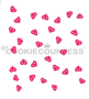 Diamond Ring Cookie Stencil (2 pc)